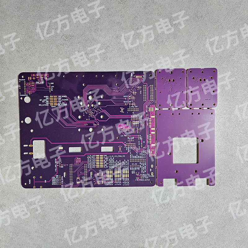 紫色阻焊线路板